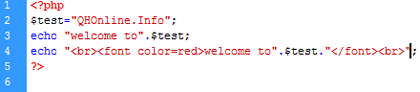 PHP Example