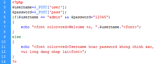 PHP Example