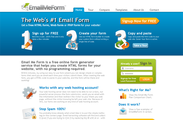 15 Nice Solutions for Free Contact Form Services